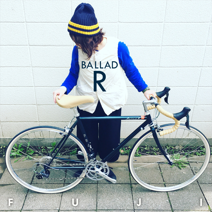 FUJI BALLAD R 2018 fuji バラッド クロモリ ロードバイク クロスバイク 自転車女子 フジ おしゃれ自転車 自転車ガール_b0212032_20351701.jpg