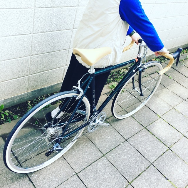 FUJI BALLAD R 2018 fuji バラッド クロモリ ロードバイク クロスバイク 自転車女子 フジ おしゃれ自転車 自転車ガール_b0212032_20360840.jpg