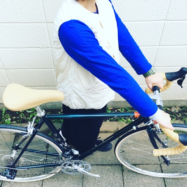 FUJI BALLAD R 2018 fuji バラッド クロモリ ロードバイク クロスバイク 自転車女子 フジ おしゃれ自転車 自転車ガール_b0212032_20364604.jpg