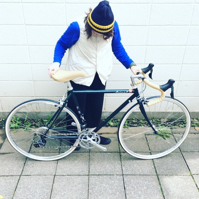FUJI BALLAD R 2018 fuji バラッド クロモリ ロードバイク クロスバイク 自転車女子 フジ おしゃれ自転車 自転車ガール_b0212032_20370614.jpg