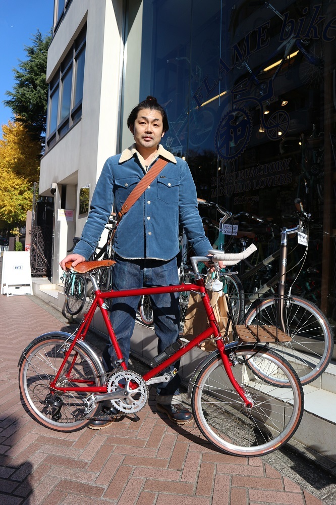 12月3日　渋谷　原宿　の自転車屋　FLAME bike前です_e0188759_18143662.jpg