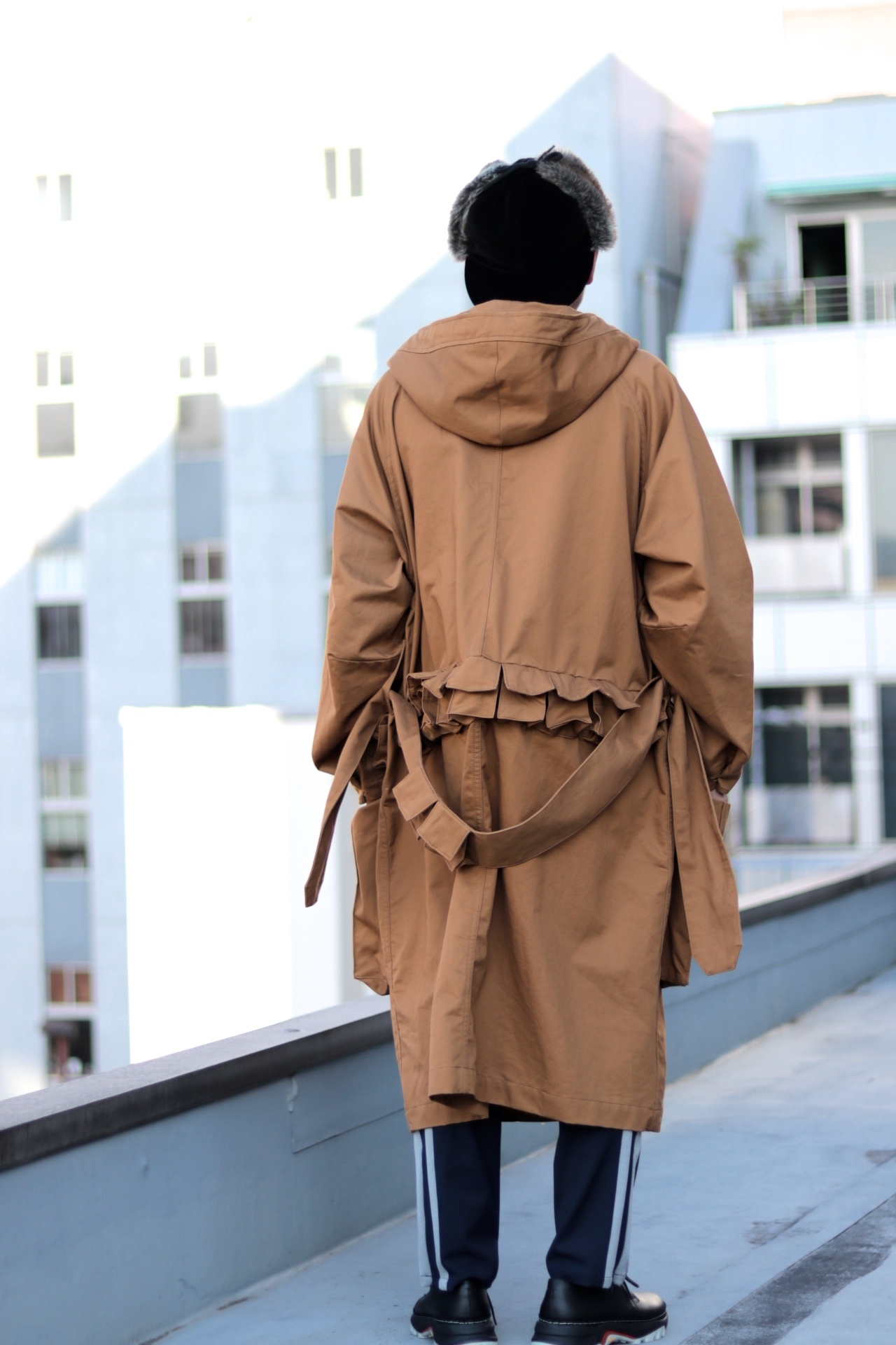 HUMIS ヒューミス MILIARY TRENCH COAT-