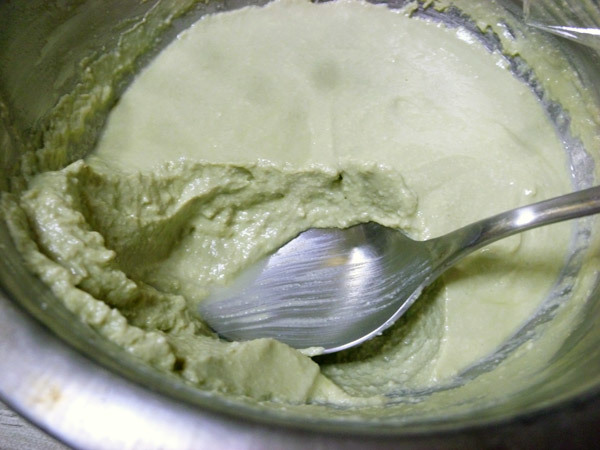 【自作】豆腐ムース 抹茶味_c0152767_19352284.jpg