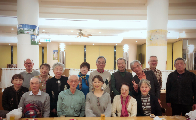 栄区シニア連合会の皆様との忘年会_f0144003_20000749.jpg