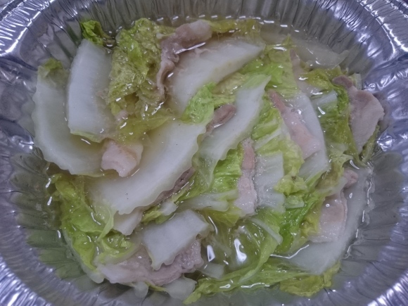 12/3 キリン一番搾り横浜づくり + えのき醤油バター + 豚肉白菜重ね鍋_b0042308_01511694.jpg
