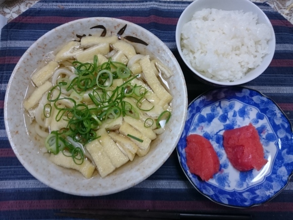 12/4 きざみうどん定食@自宅_b0042308_11282291.jpg