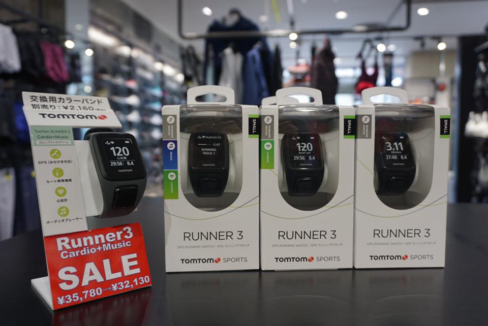 ランニングgpsウォッチtomtom Runner3のセールがスタート Nike Running Nagoya Sports Quest