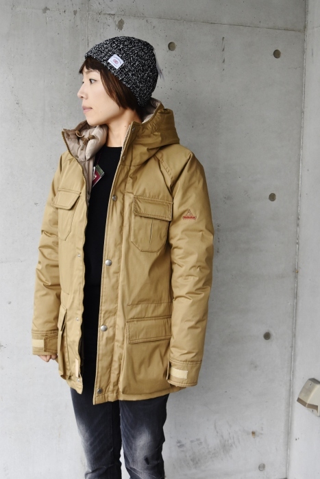 寒さ本番・残り僅か。。。HOLUBAR　 DOWN JACKET_d0152280_09144704.jpg