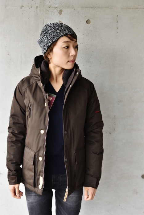 寒さ本番・残り僅か。。。HOLUBAR　 DOWN JACKET_d0152280_09285485.jpg