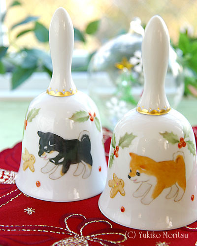 【新作】柴犬クリスマスベル、柴犬マトリョーシカ他、販売開始♪_f0062790_19124400.jpg