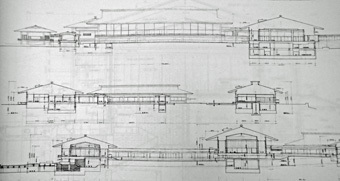 吉村順三の新宮殿の図面_c0195909_18230936.jpg