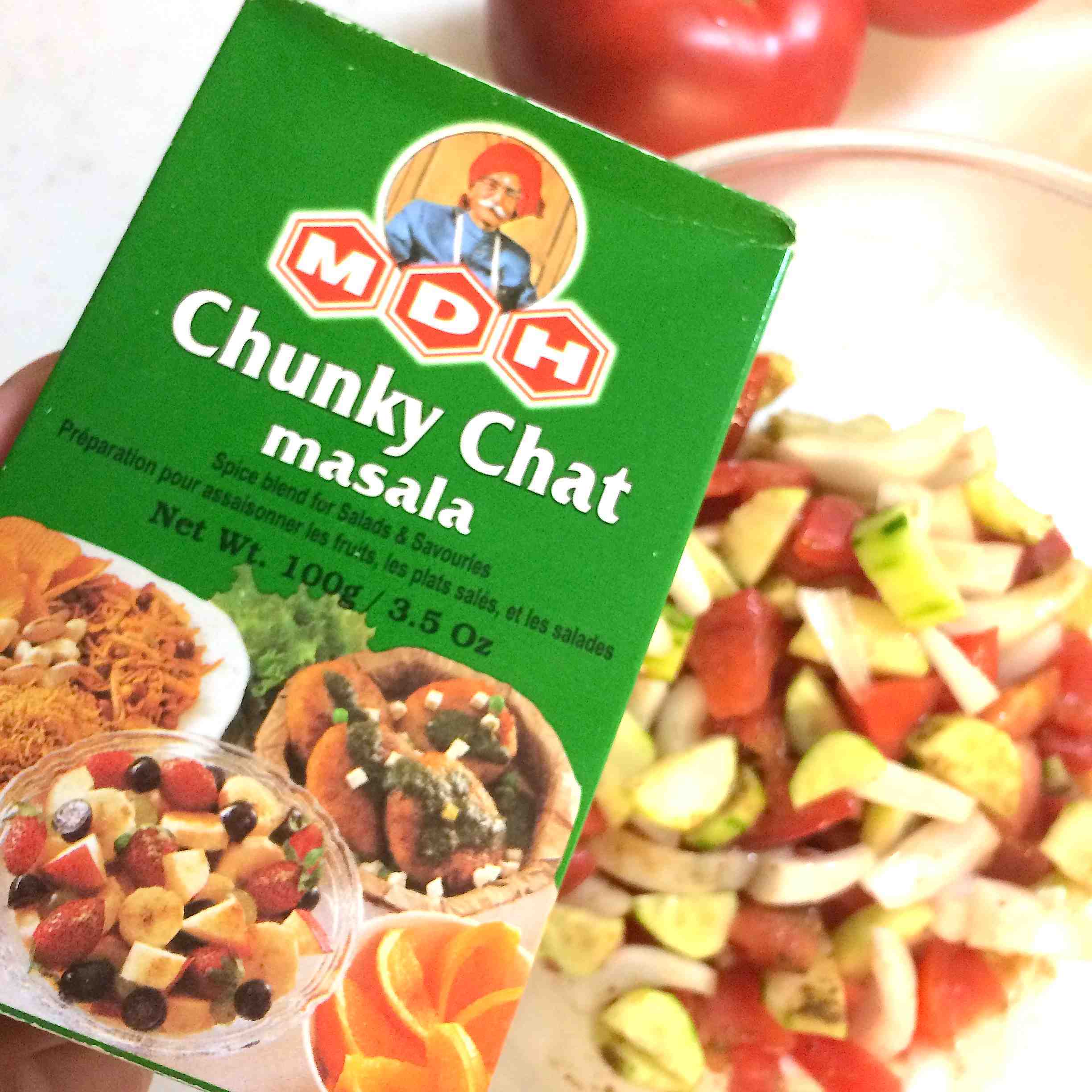 これだけでネパールとインドのサラダの味が再現 チャットマサラ ブランドは Mdh ね R Rammyのethnicだったり面白いものだったり