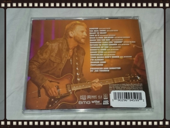 KENNY LOGGINS AND FRIENDS / LIVE ON SOUNDSTAGE Walmart限定盤_b0042308_18050194.jpg