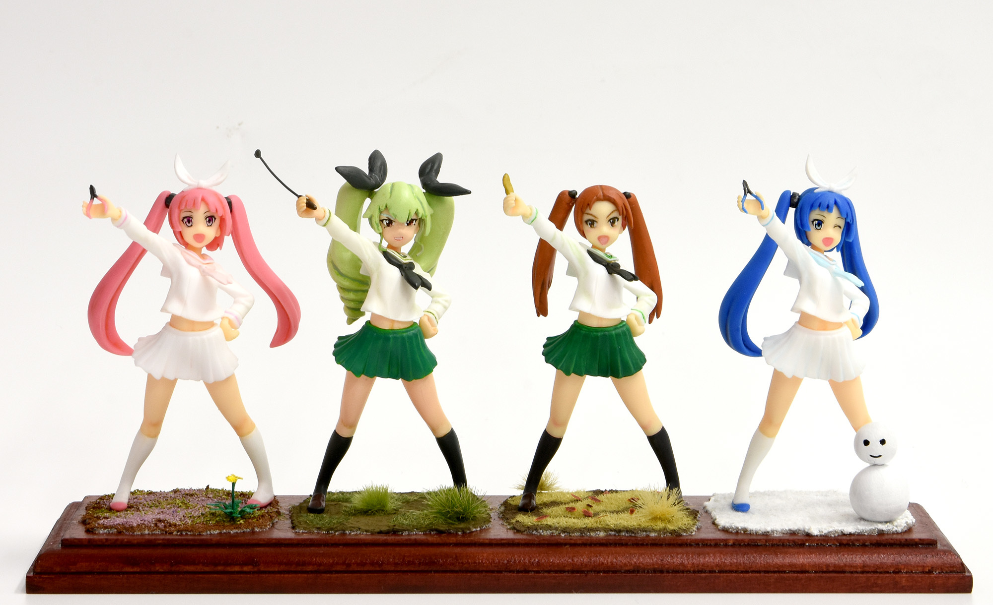 内袋未開封 レジンキット ニパ子 スクール水着 NIPAKO