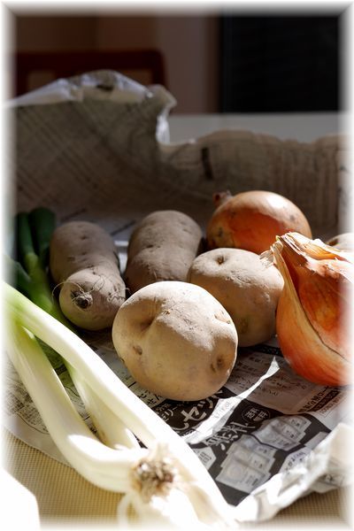 無農薬の新鮮なお野菜_f0143227_22233178.jpg