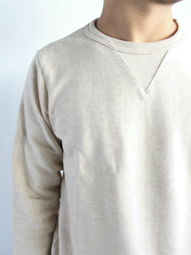 Merz b. Schwanen　Sweater Shirt - Khaki Mel_b0139281_1661221.jpg