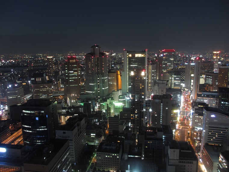 コンラッド大阪の夜_e0365419_1145843.jpg