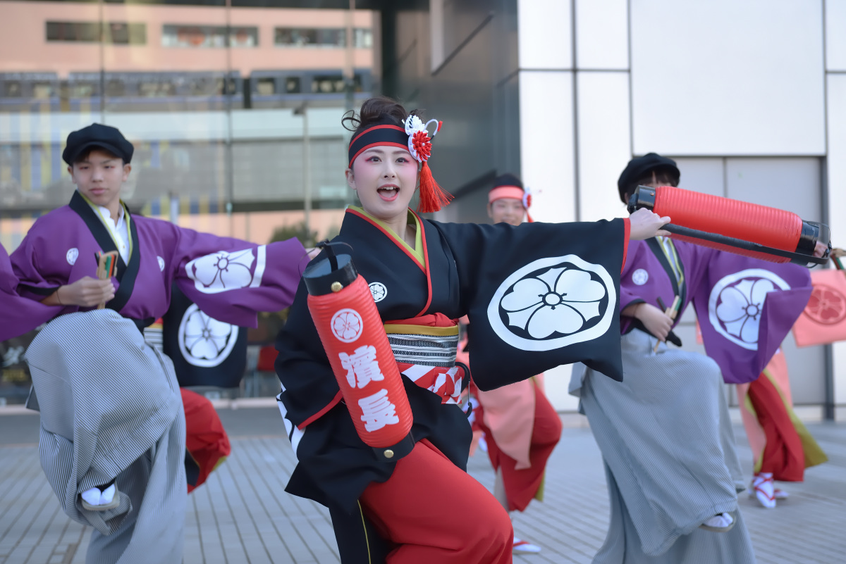 第16回ドリーム夜さ来い祭り　「濱長　花神楽」さん　高知県_c0276323_16514567.jpg