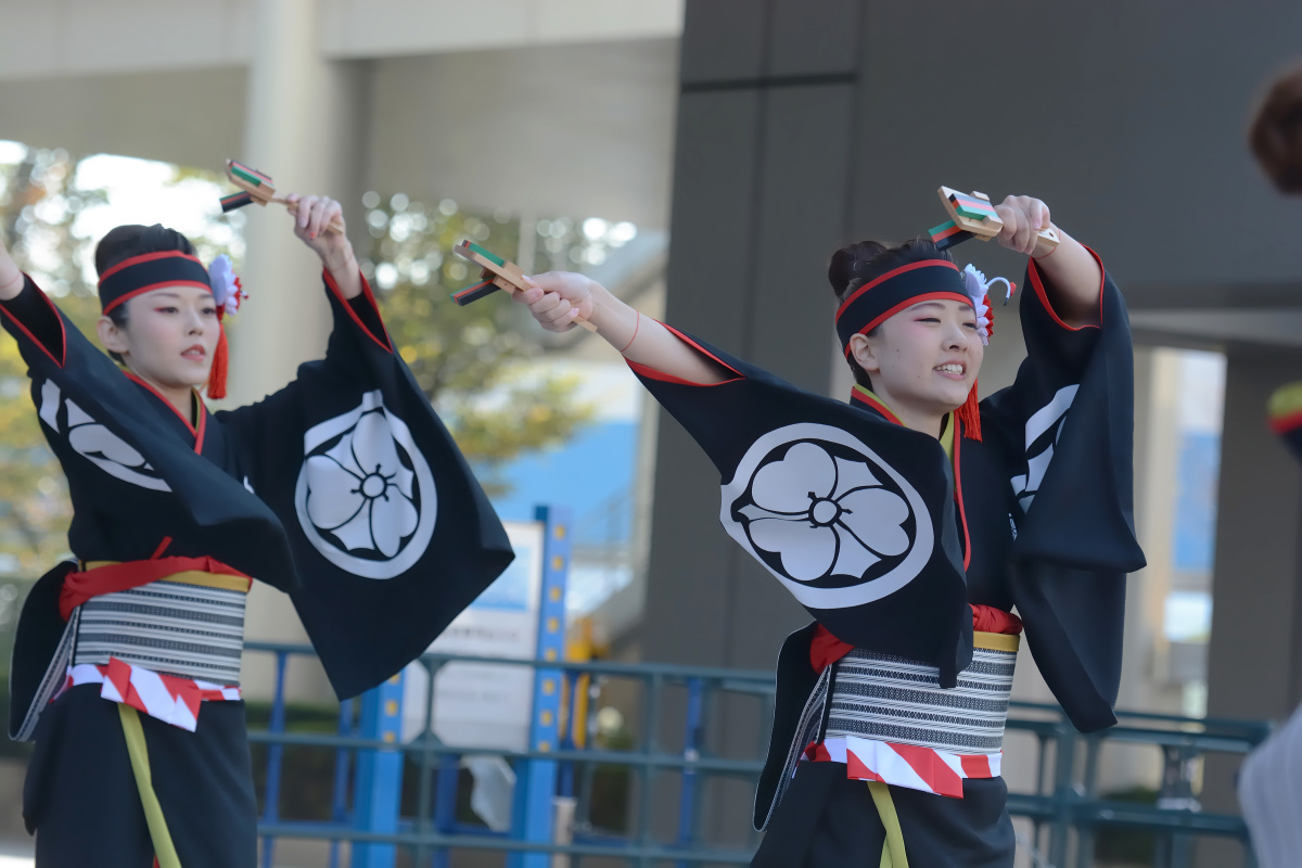 第16回ドリーム夜さ来い祭り　「濱長　花神楽」さん　高知県_c0276323_17013677.jpg