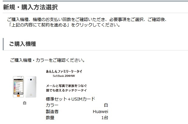 安心ケータイ 2年間基本料金完全無料204HW 注文方法と使い方_d0262326_10064689.jpg