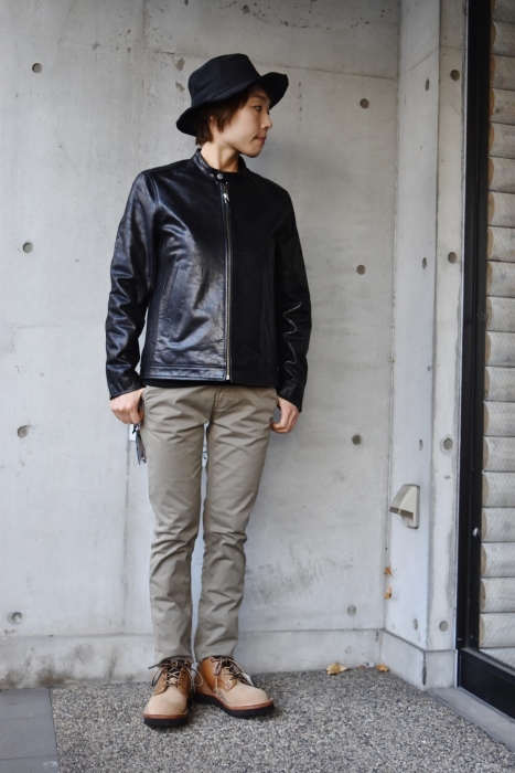 お買い得★で雰囲気の好い・LEATHER RAIDERS JACKET!♪!_d0152280_20521522.jpg