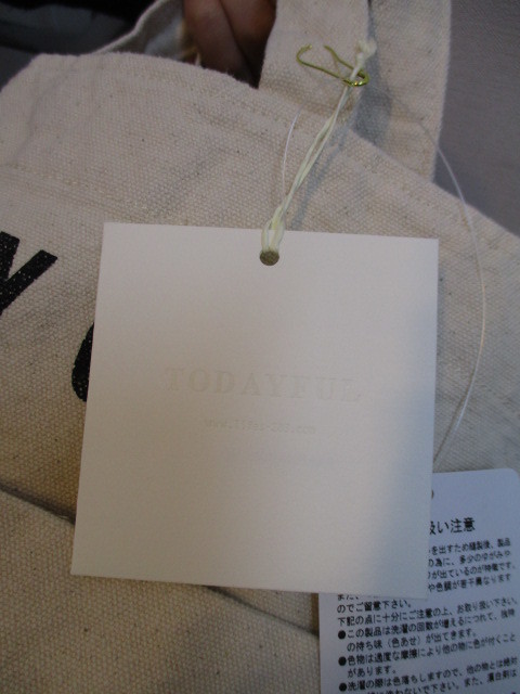 トゥデイフル / TODAYFUL Logo Shoulder Bag　☆_e0076692_19114625.jpg