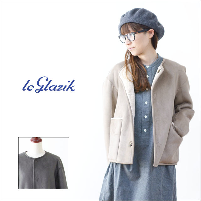 LE GLAZIK [ル グラジック] FAKE MOUTON JACKET [JL-8842FMT] フェイクムートンジャケット アウター LADY\'S _f0051306_20341538.jpg