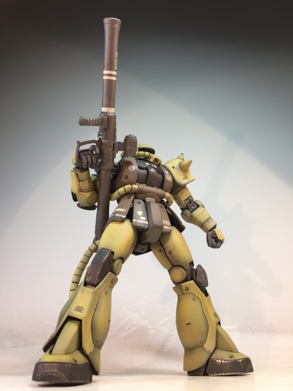 MG 1/100 Ver2.0 MS-06J 陸戦量産型ザクⅡ トップ小隊 アス伍長 MG 1/100 Ver2.0 MS-06J 陸戦量産型ザクⅡ トップ小隊 アス伍長