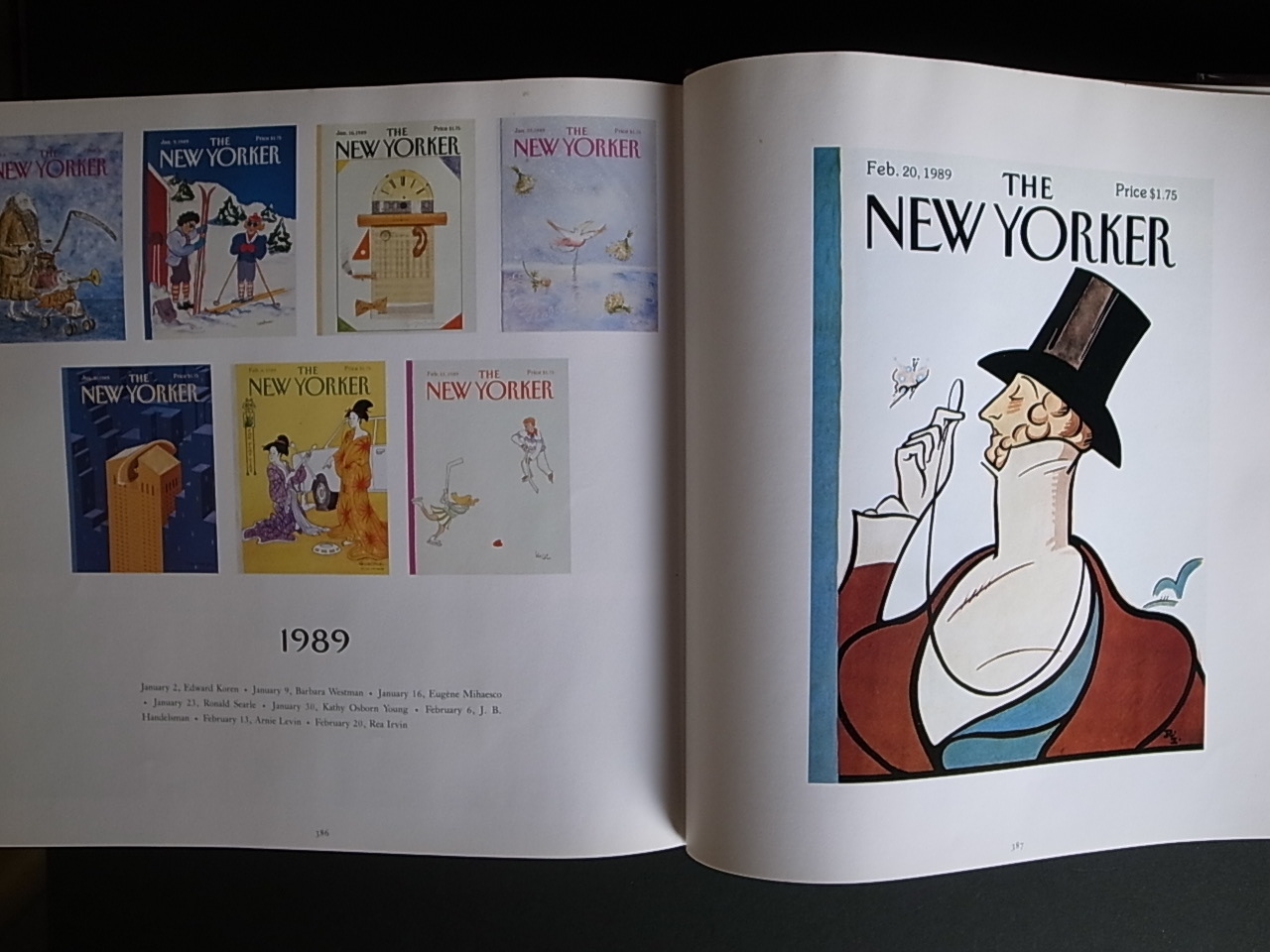 THE COMPLETE BOOK OF COVERS FROM THE NEW YORKER 1925-1989