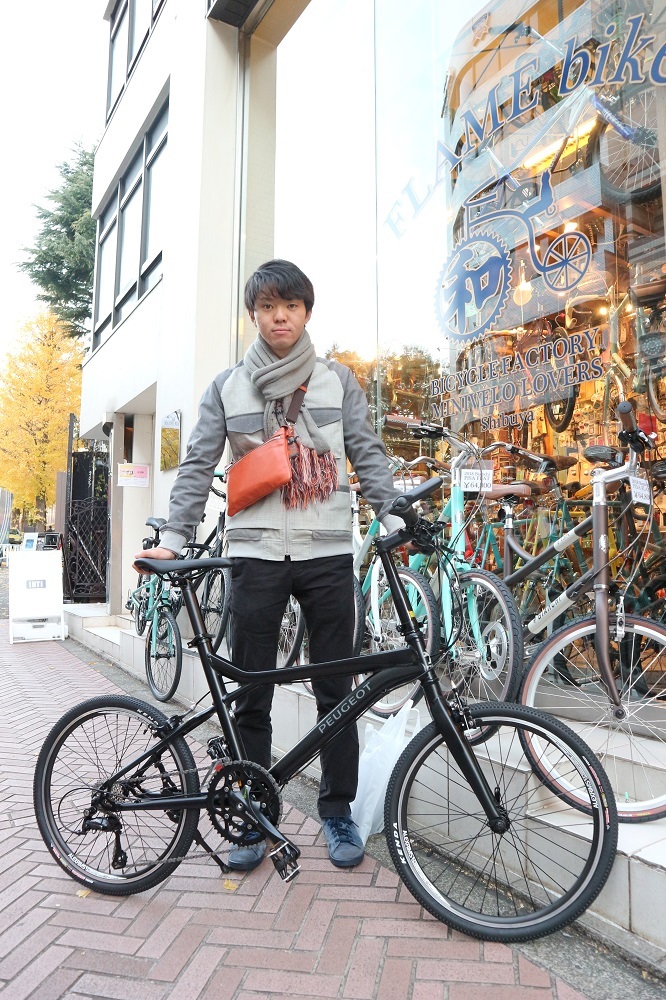 12月9日　渋谷　原宿　の自転車屋　FLAME bike前です_e0188759_20091564.jpg