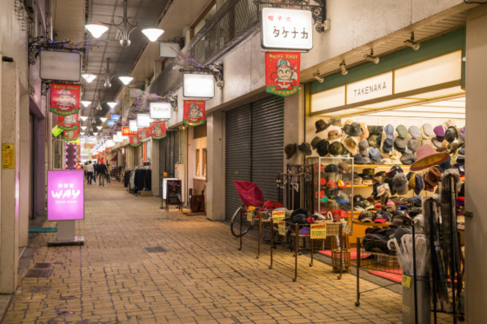 徳島県徳島市 ポッポ街商店街 風じゃ 徳島県徳島市 ポッポ街商店街 風じゃ
