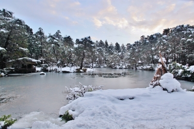 ～　清水園　12/6の雪景色　～_e0135219_16014764.jpg