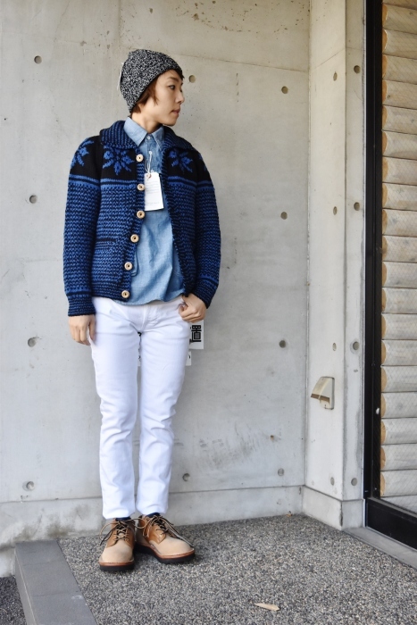INVERALLAN SNOW FLAKE CARDIGAN (別注) 稀少です(^^♪_d0152280_23540597.jpg