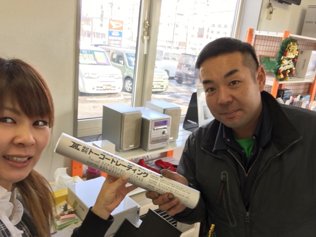 12月12日(火)☆TOMMYアウトレット☆あゆブログ(*・∀・*)ノ 自社ローン&ローンサポートのことならTOMMYまで♪_b0127002_17185415.jpg