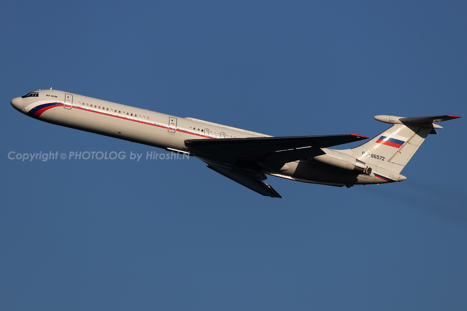 2017/12/12 Tue. 羽田空港  -ロシア空軍 Il-62M 離陸-_b0183406_22475862.jpg