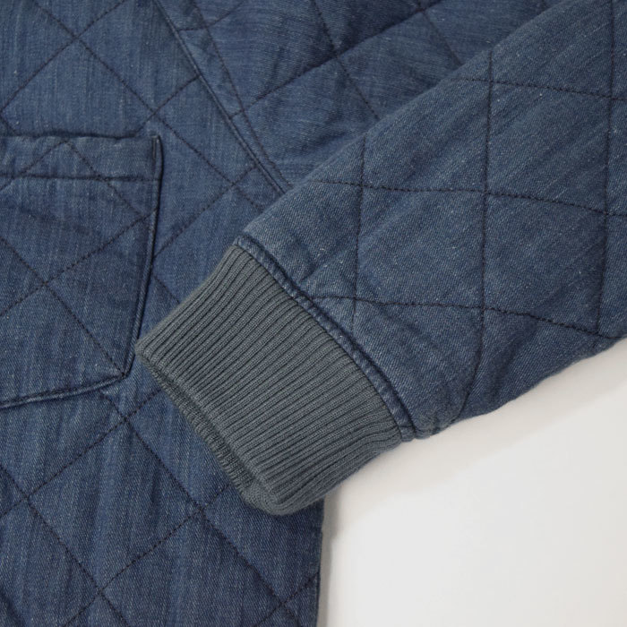 BLUE BLUE デニムキルティング ラグランコーチジャケット 聖林公司