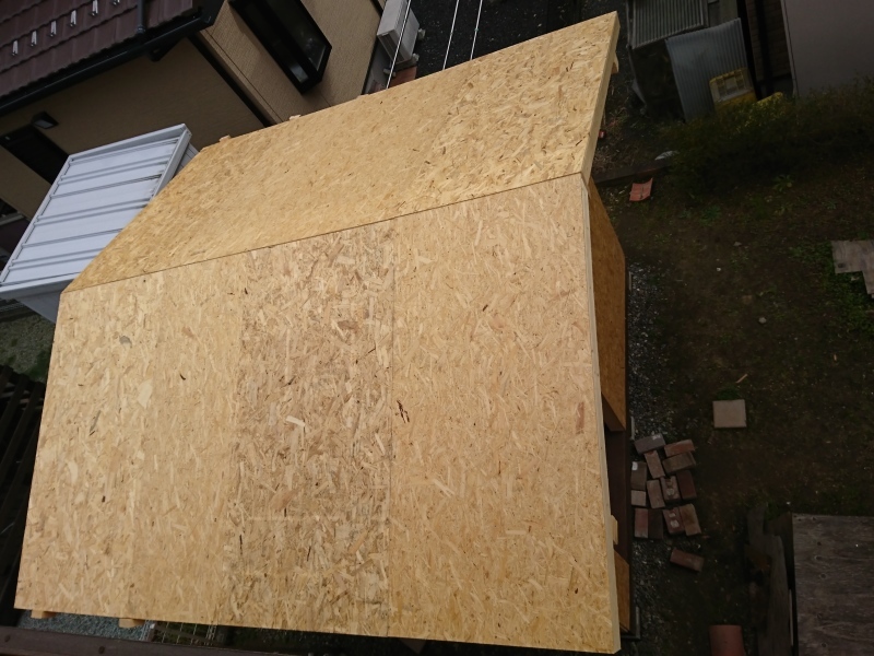 Diyで物置小屋を作る 屋根 構造編 すき と暮らす Diyで物置小屋を作る 屋根 構造編 すき と暮らす