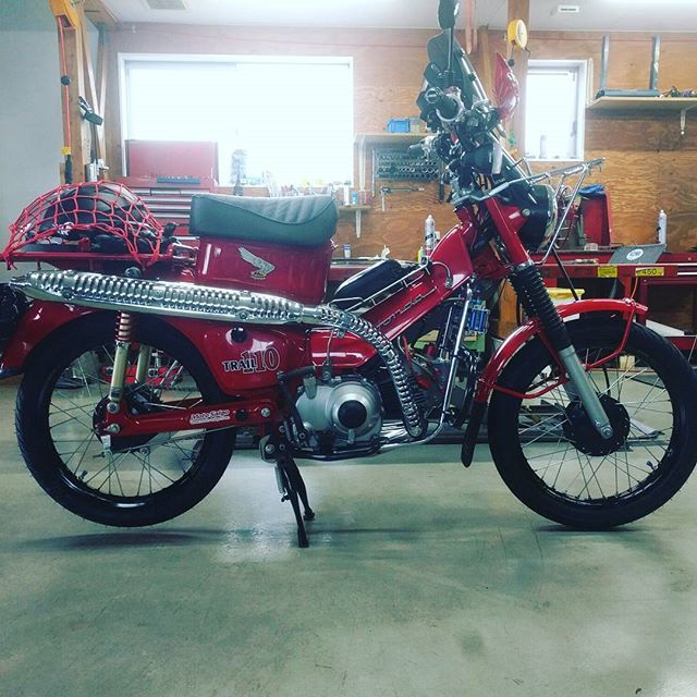 Ct110 チューブレス化 タイヤ交換完了 0024 Motor 商会 Ct110 チューブレス化 タイヤ交換完了 0024 Motor 商会