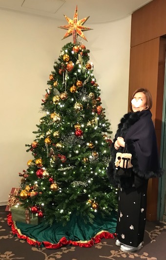 クリスマス会・貴久樹さんの雪の結晶パール帯・展示会へ_f0181251_1828428.jpg