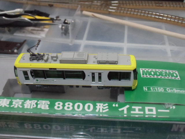 初めてのMODEMO 都電荒川線8800形入廠 : 新湘南電鐵 横濱工廠3
