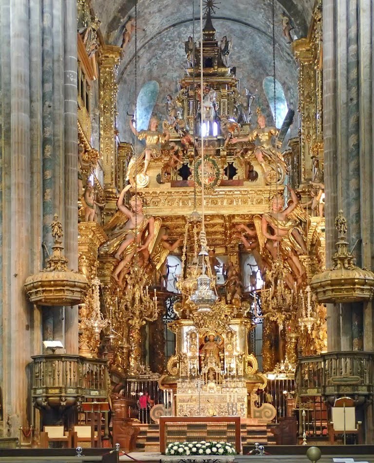 荘厳なサンティアゴ デ コンポステーラ大聖堂 Fk S Blog