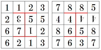 4 328 折り絵合わせパズル 三百六十五連休