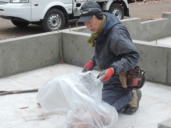 高根町K島さん邸の現場より 3_a0211886_15364965.jpg