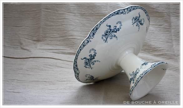 compotier クレイユ・エ・モントローのコンポティエ Creil et Montereau フランスアンティーク_d0184921_12001929.jpg
