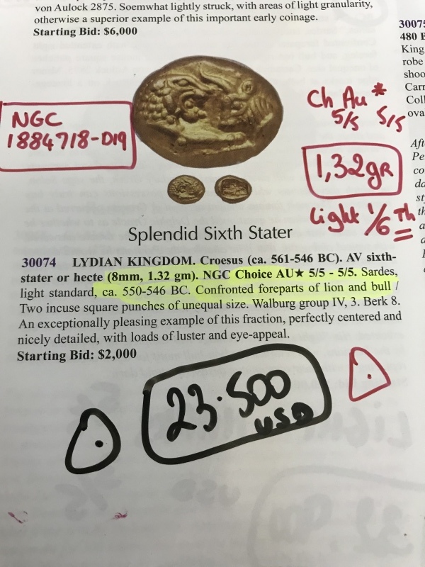 King Croesus Gold Light Stater TRUE Rarity! 本当の希少さ!_d0357629_18380772.jpeg