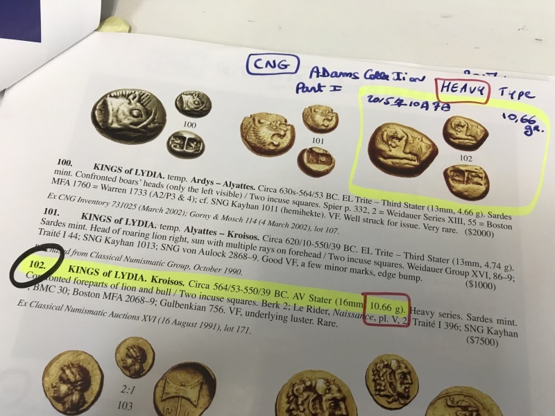 King Croesus Gold Light Stater TRUE Rarity! 本当の希少さ!_d0357629_18401289.jpeg