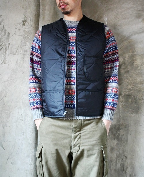 SNAP'NWEAR スナップンウェア キルティングベスト L'ECHOPPE - アウター SNAP'NWEAR スナップンウェア キルティングベスト L'ECHOPPE - アウター