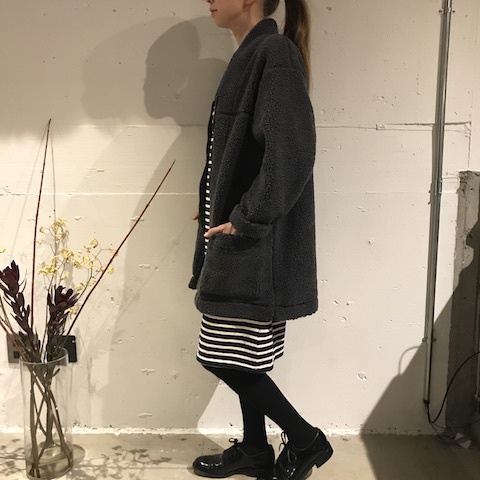 冬のモコモコ チャコール_d0364239_19590430.jpg