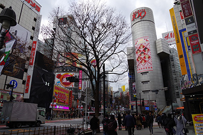 12月15日(金)の109前交差点_b0056983_17263390.jpg