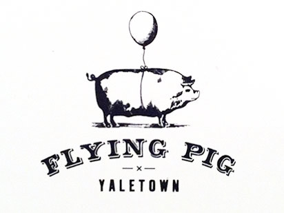 バンクーバーのガスタウンで人気のレストラン（＠Flying Pig)_e0170687_13194542.jpg